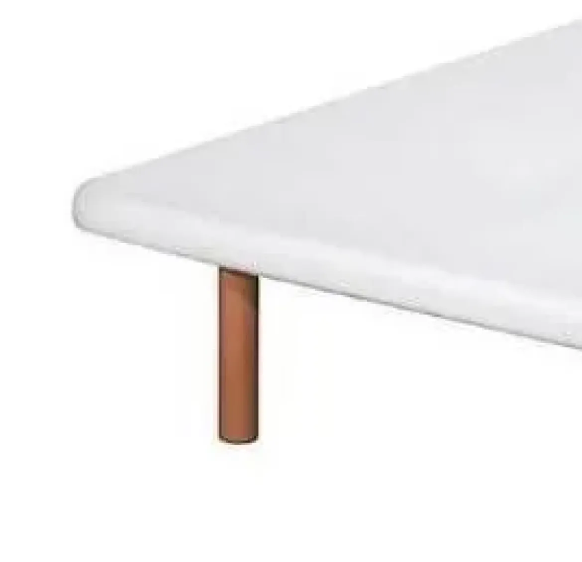 Divanlín Base Tapizada Blanco 150cm x 190cm DL27053