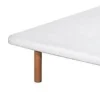 Divanlín Base Tapizada Blanco 135x200 cm DL27053