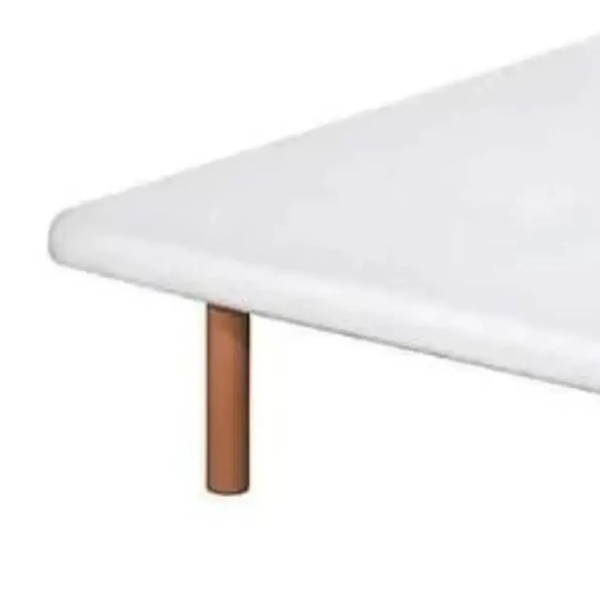 Divanlín Base Tapizada Blanco 135x200 cm DL27053