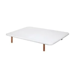 Divanlín Base Tapizada Blanco 135x200 cm DL27053