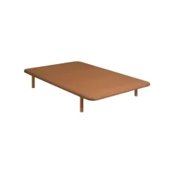 Divanlín Base Tapizada Tejido 3D Color cerezo 135x190 cm DL12082
