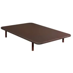 Divanlín Base Tapizada Wengué 105cm x 190cm DL27055