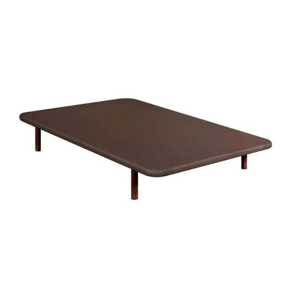Divanlín Base Tapizada Wengué 135x190 cm DL27055