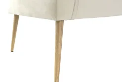 Diván Tapizado en Poliéster Color Crema MB-220929