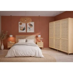 Dormitorio de Matrimonio con Armario Elegancia