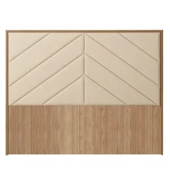 Dormitorio de matrimonio Nogal-Perla GHIO 26