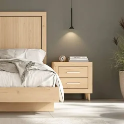 Dormitorio JORDAN EVO en roble melaminado Nº 38