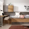 Dormitorio Juvenil con Bicama y Escritorio Giratorio ADAPT 18