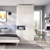 Dormitorio Juvenil con Cama Bañera y Armario MUNDO JOVEN C504