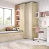 Dormitorio Juvenil con Cama Nido y Armario MUNDO JOVEN C206