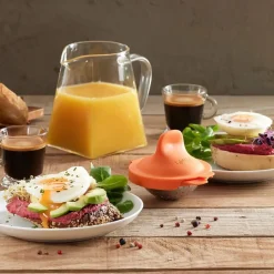Escalfador de Huevos Naranja LEKUE 882968