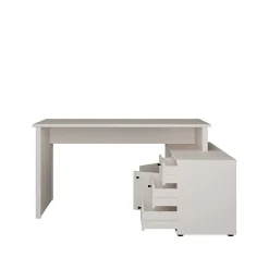 Escritorio con Almacenaje Lateral Laminado de 22 mm A80