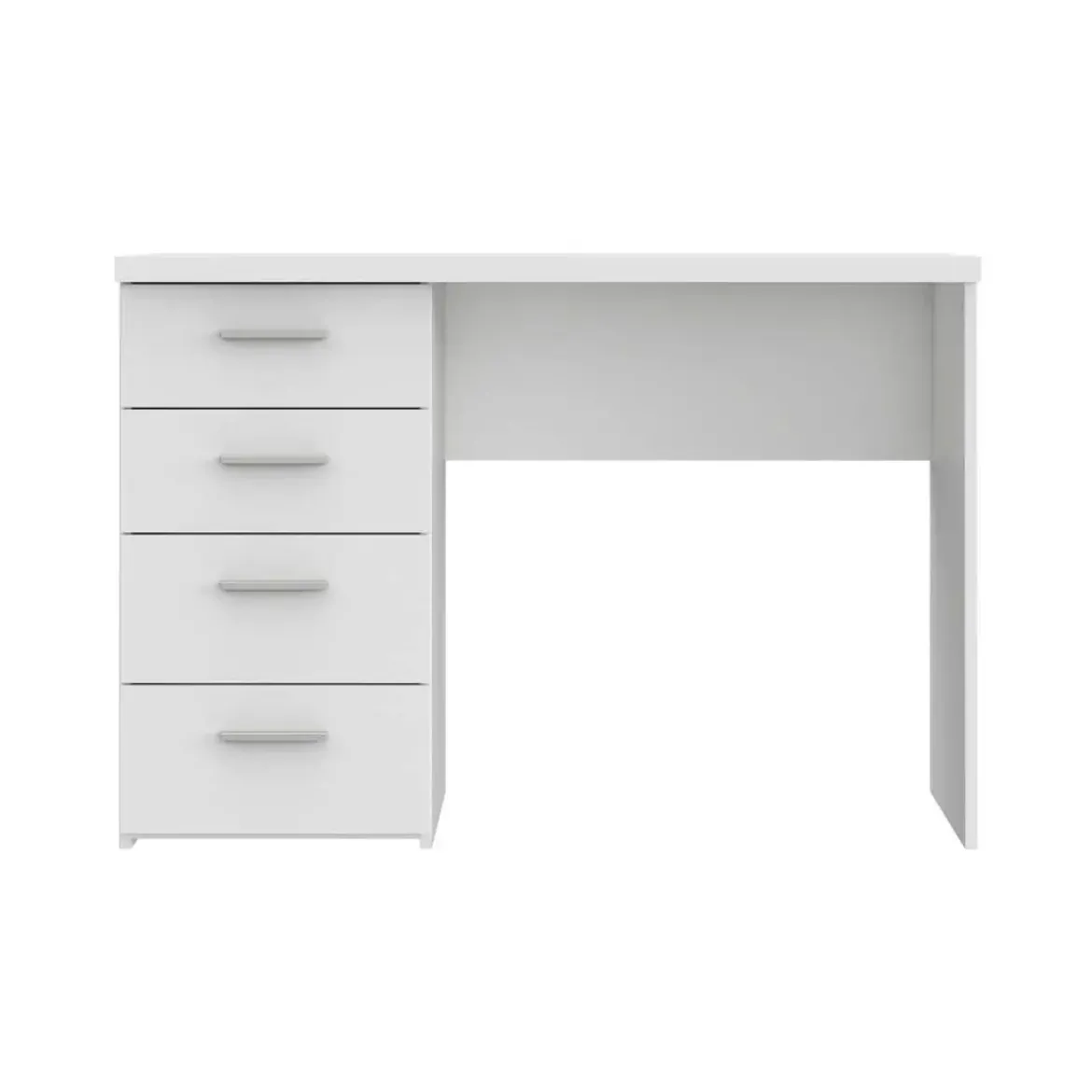 Escritorio con Cajonera de 4 Cajones Blanco A16