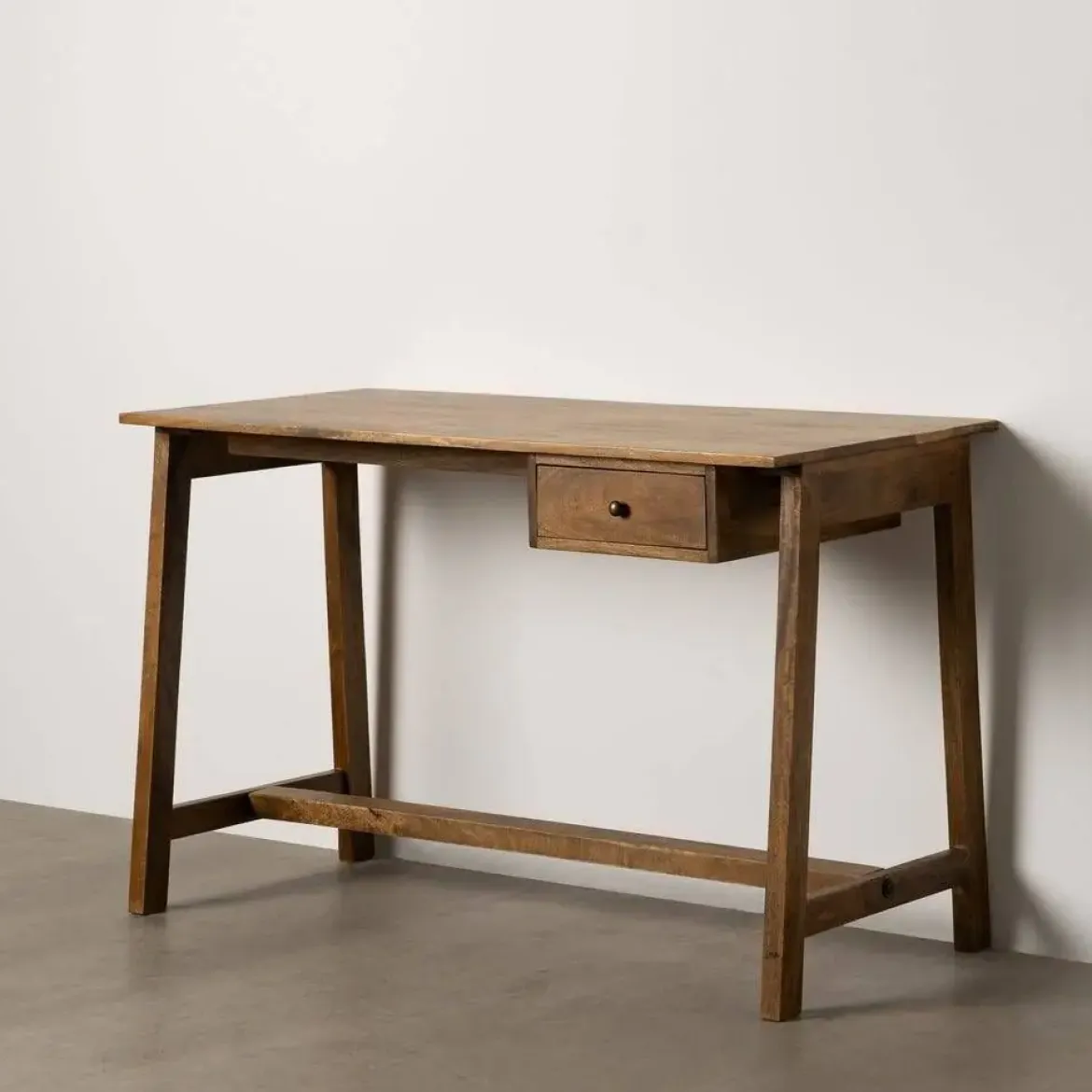 Escritorio de Madera de Mango Natural 120 cm 614767