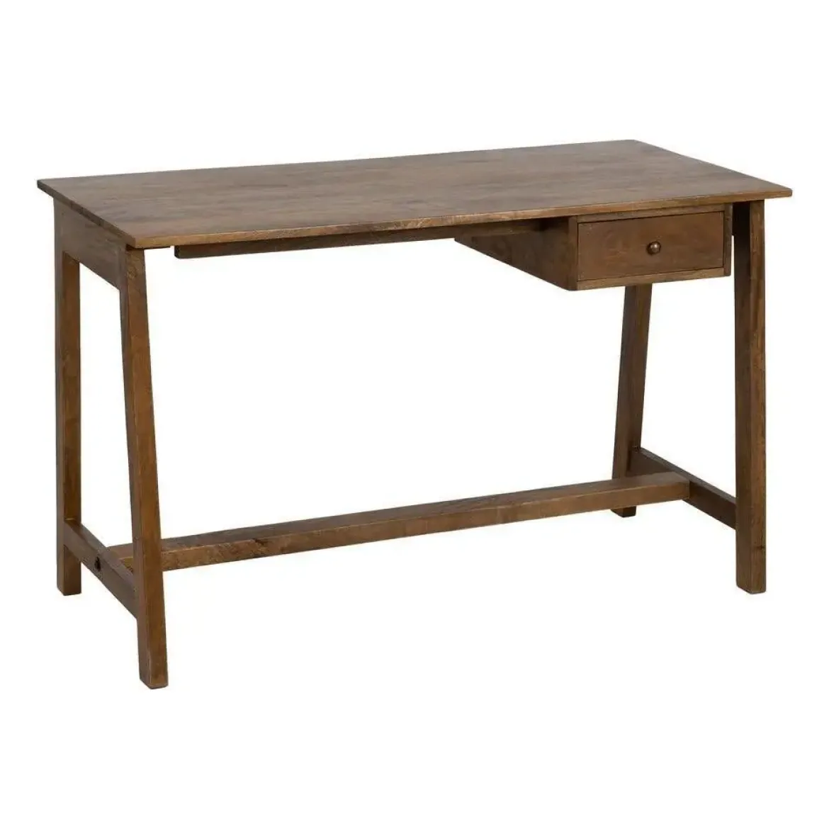 Escritorio de Madera de Mango Natural 120 cm 614767