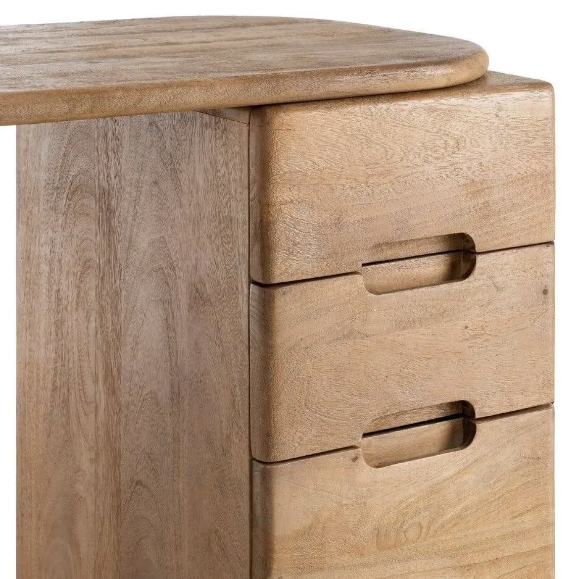Escritorio de Salón en Madera de Mango Natural 615818