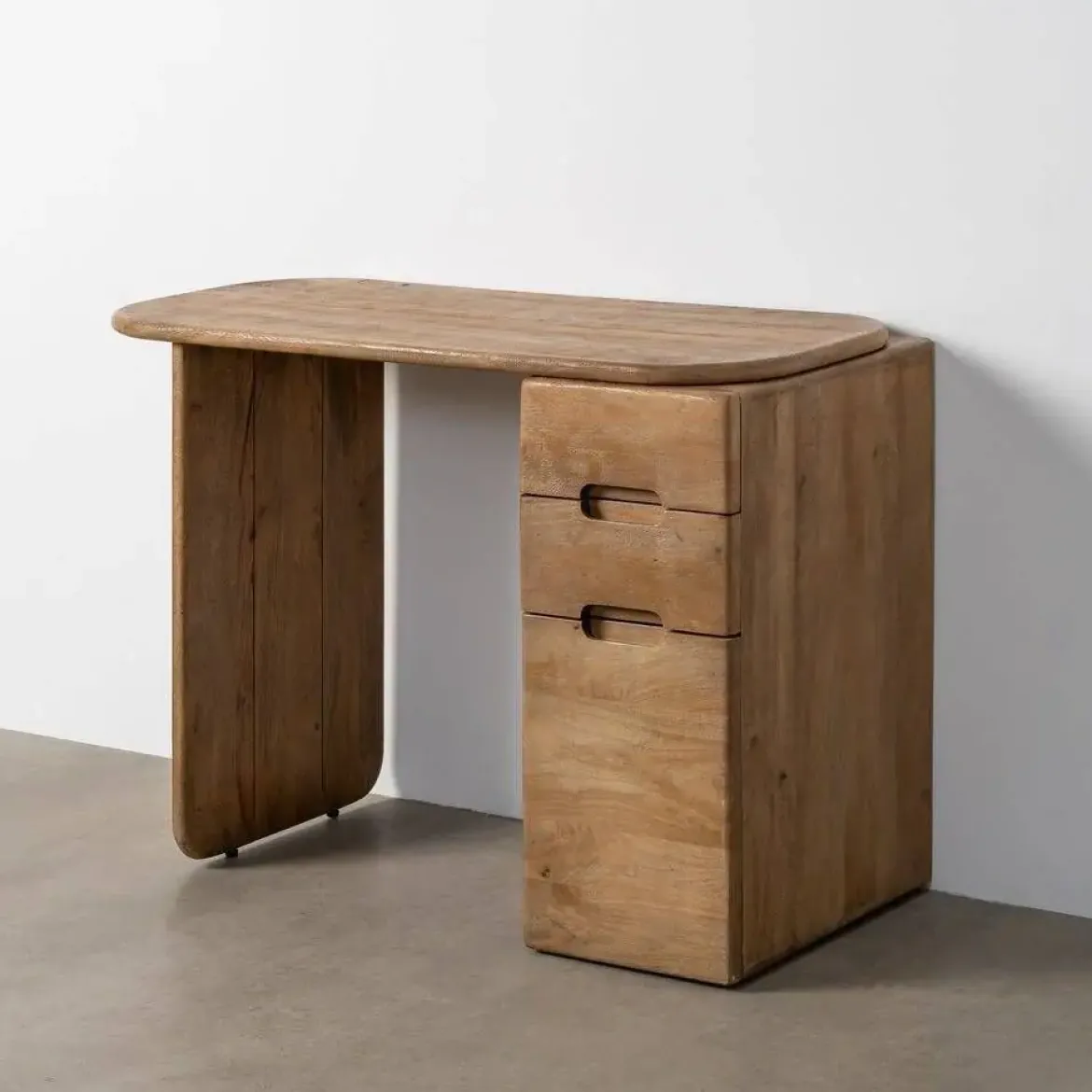Escritorio de Salón en Madera de Mango Natural 615818