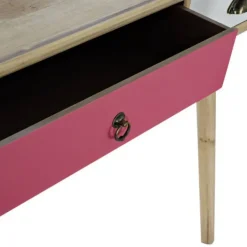 Escritorio Multicolor de MDF con 5 Cajones de AlmacenamientoMB-171208