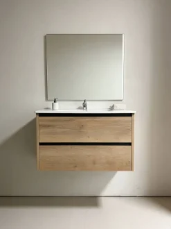 Espejo de Baño Cuadrado de 79 × 79 cm FAMILY TECH