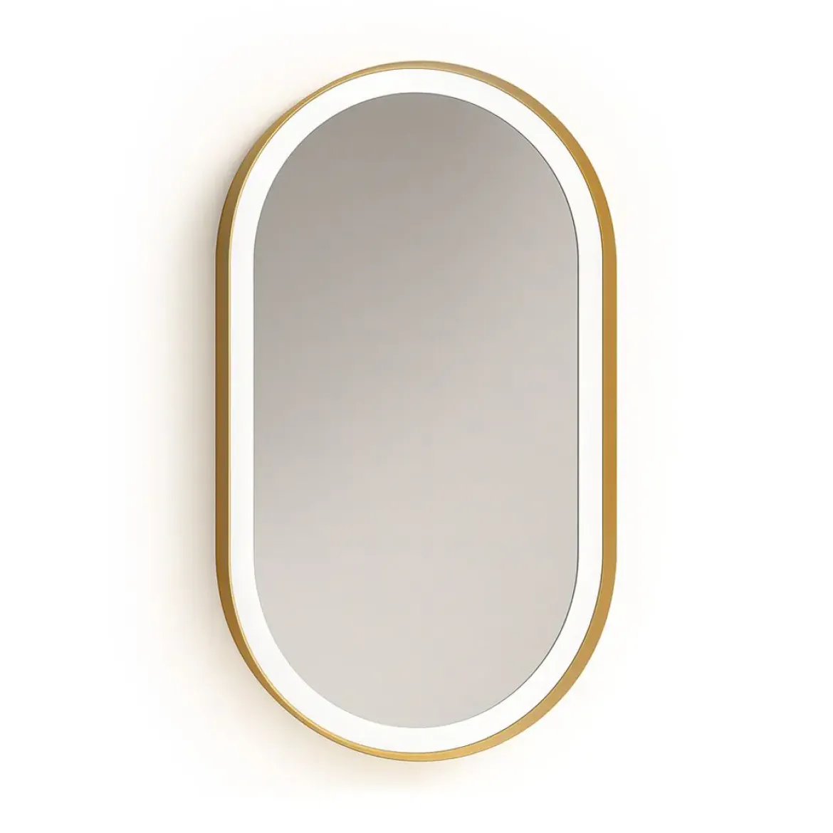 Espejo de Baño LED Retroiluminado en Dorado LOIRA T&A 073491