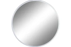 Espejo Decorativo de Hierro Plateado 60x60 ES-204893