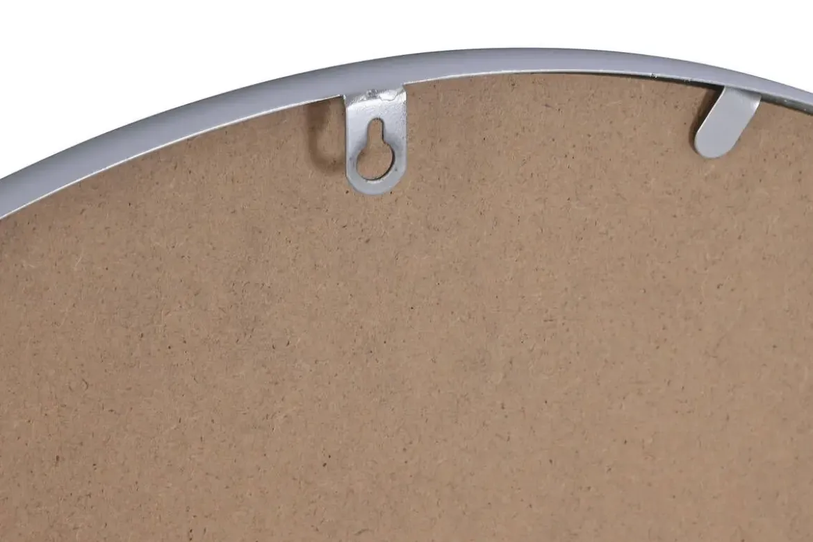 Espejo Decorativo de Hierro Plateado 60x60 ES-204893