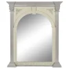 Espejo Decorativo de Mango Blanco para Pared ES-208760