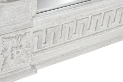 Espejo Decorativo de Mango y MDF Gris para Pared ES-201128