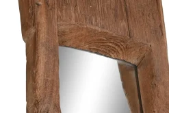 Espejo Decorativo de Teca y Cristal Pieza Única ES-217925