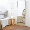 Espejo de Cristal 166 cm Borde Color Blanco NORDIC MBLDOR0000017