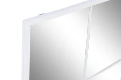 Espejo de Pared Cuadrado en Hierro Blanco Ventana ES-204880