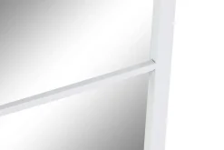 Espejo de Pared Cuadrado en Hierro Blanco Ventana ES-204880