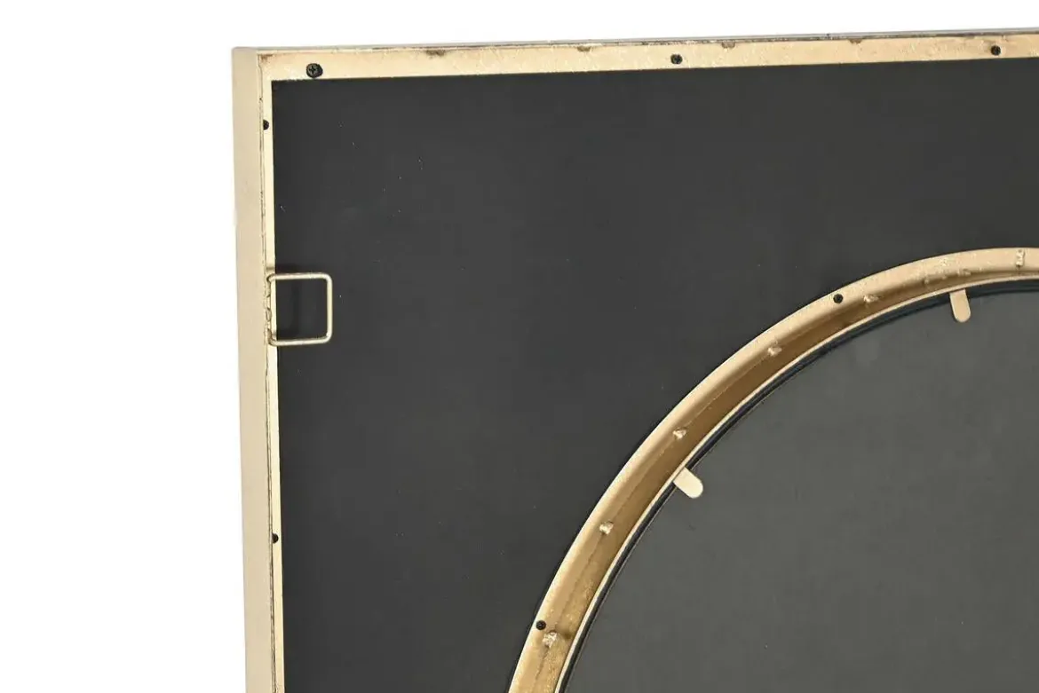 Espejo de Pared Cuadrado en Metal Blanco ES-209305