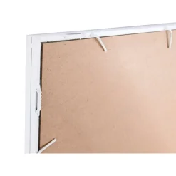 Espejo de Pared de Cristal y Hierro Blanco de 90x150 cm ES-204882