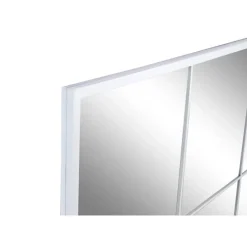 Espejo de Pared de Cristal y Hierro Blanco de 90x150 cm ES-204882