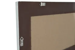 Espejo de Pared de Madera Gris ES-209927