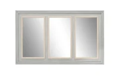 Espejo de Pared de Madera Gris ES-209927