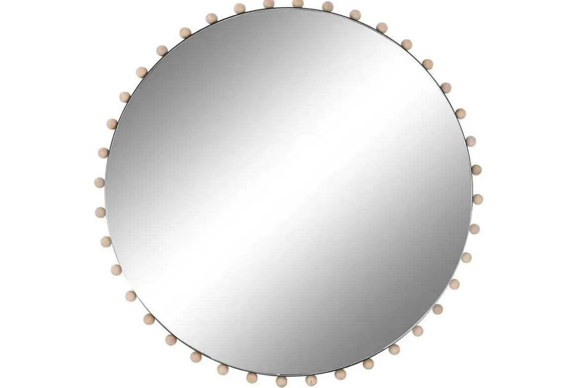 Espejo de Pared de Metal Negro ES-212251