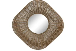 Espejo de Pared de Ratán ES-217808