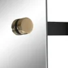 Espejo de Pared en Metal Negro ES-221347