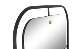 Espejo de Pared en Metal Negro ES-221347