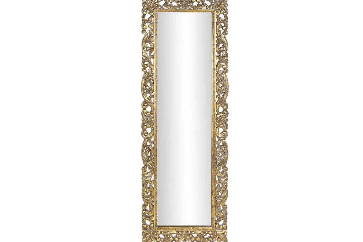 Espejo de Pared Tallado Dorado ES-205158
