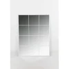 Espejo efecto Ventana de Hierro color Blanco 120 cm ES-204881