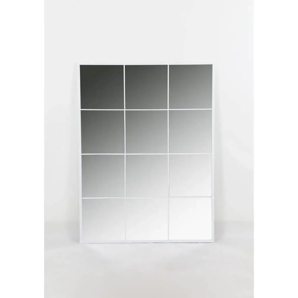 Espejo efecto Ventana de Hierro color Blanco 120 cm ES-204881