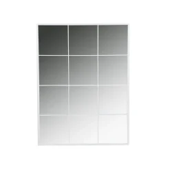 Espejo efecto Ventana de Hierro color Blanco 120 cm ES-204881