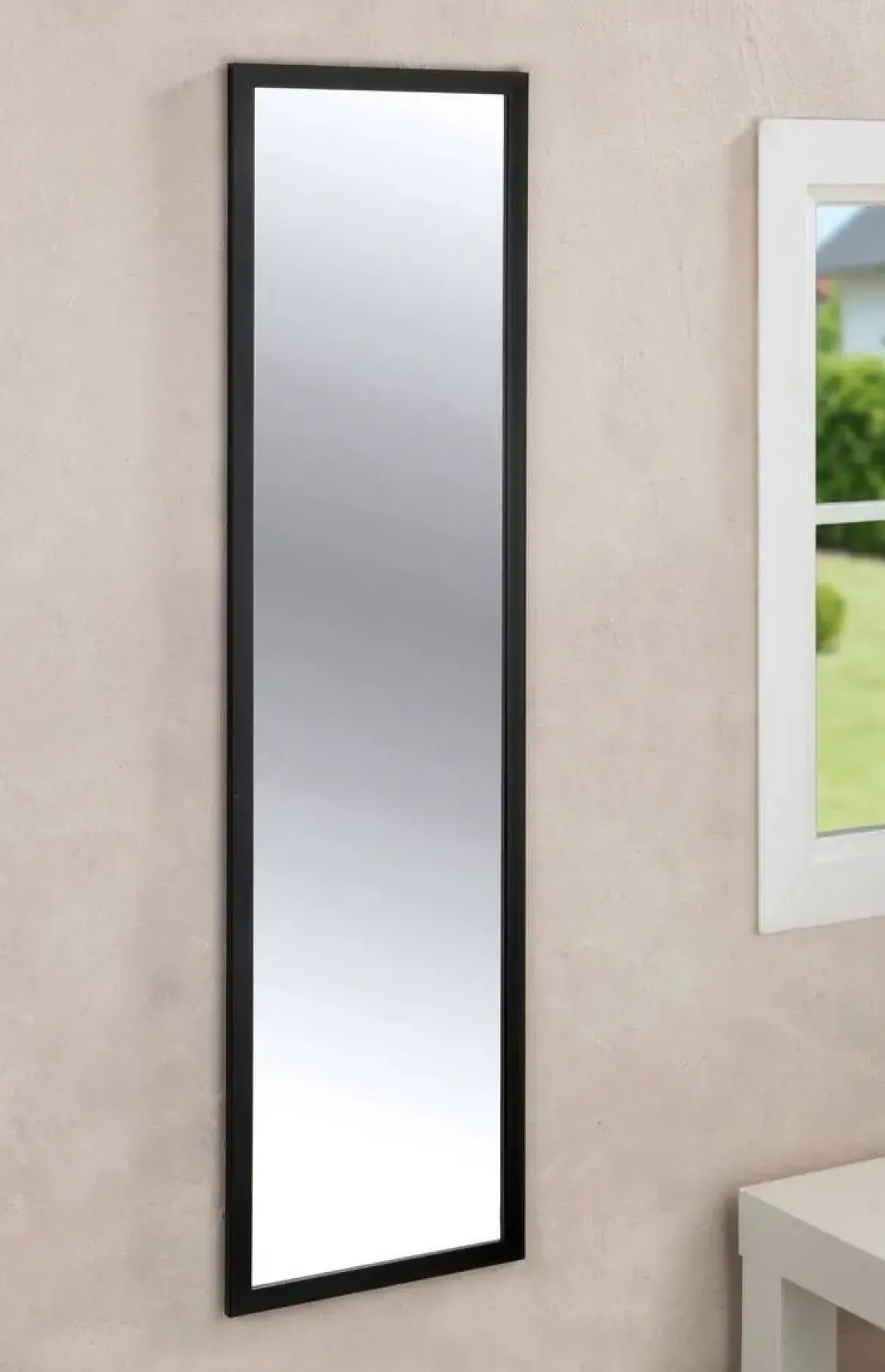 Espejo para puertas negro ARCADIA 23747100