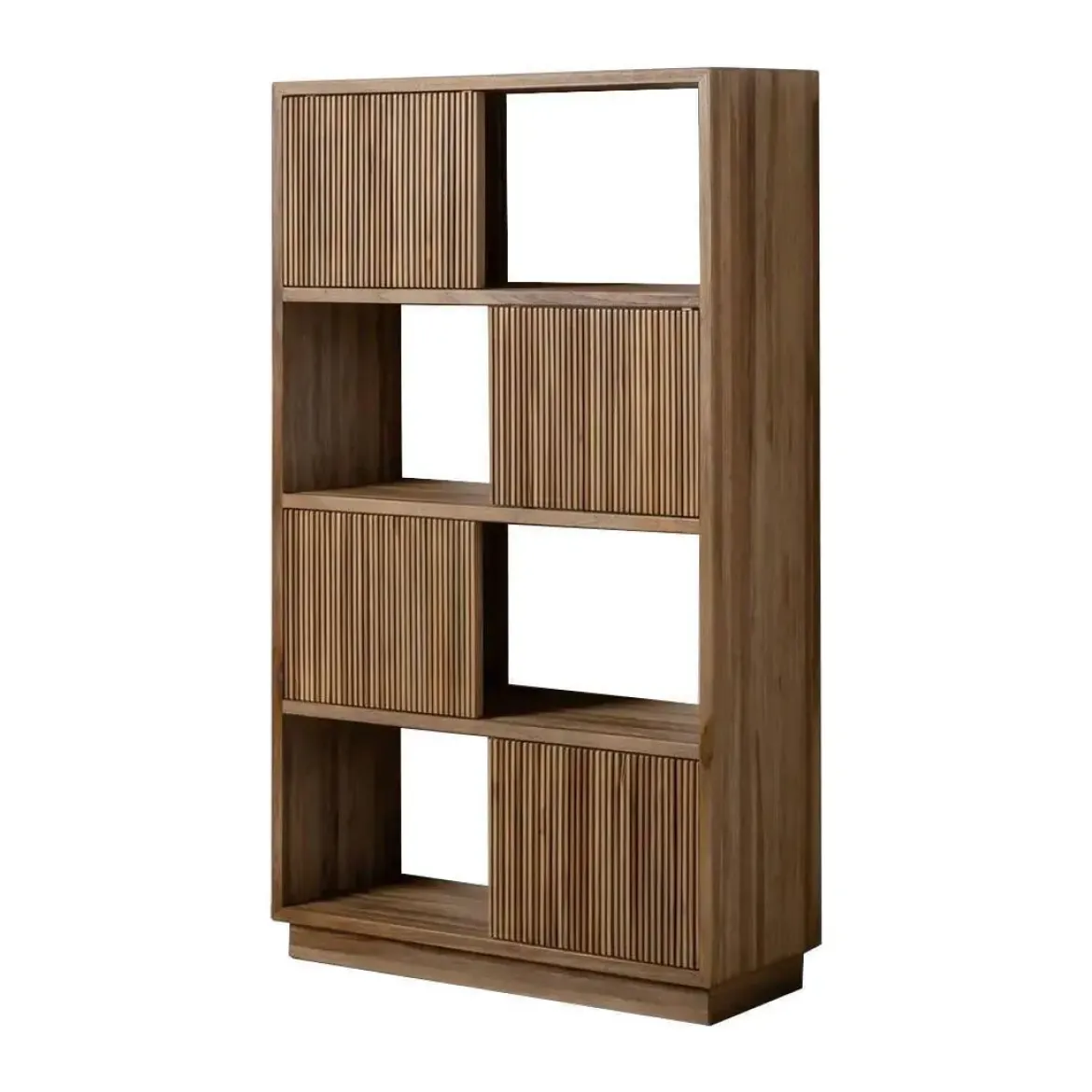Estantería Alta de Madera de Teca Natural BELLAMONTE 614749
