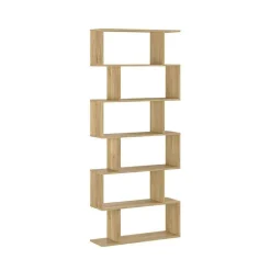 Estantería Asimétrica Alta de Melamina de 191 cm AURA