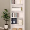 Estantería blanca Artik de melamina con 5 baldas 005626A