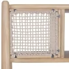 Estantería de Madera de Acacia con Cuerda MB-226691